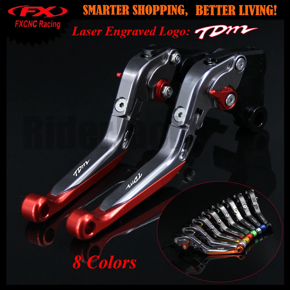 Лазерный новый логотип красный + титановый для Yamaha TDM 900 TDM900 2002 2004 2003 CNC