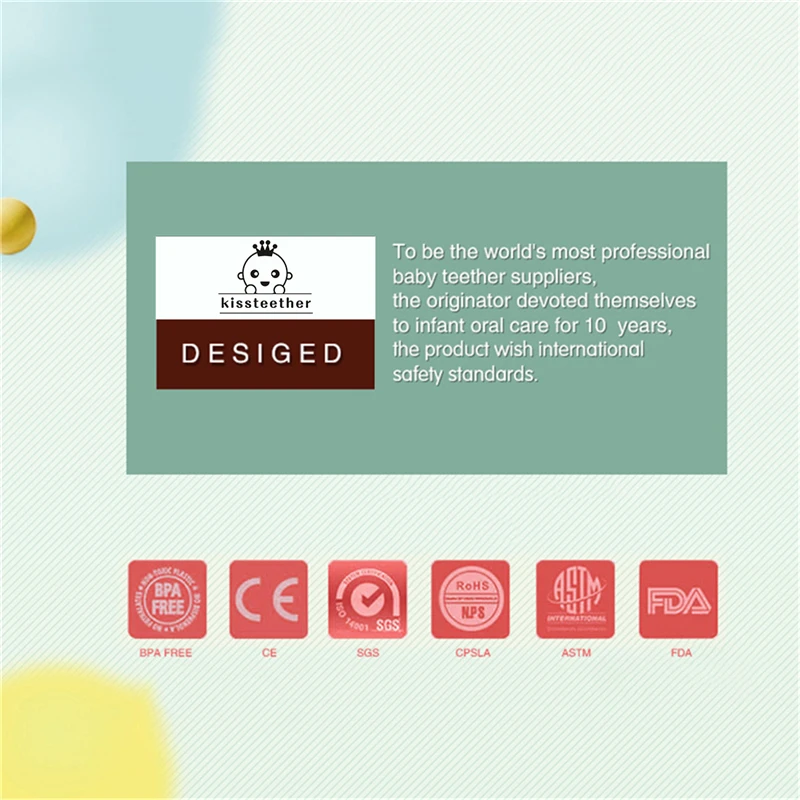 Деревянные игрушки-прорезыватели из натурального дерева для младенцев