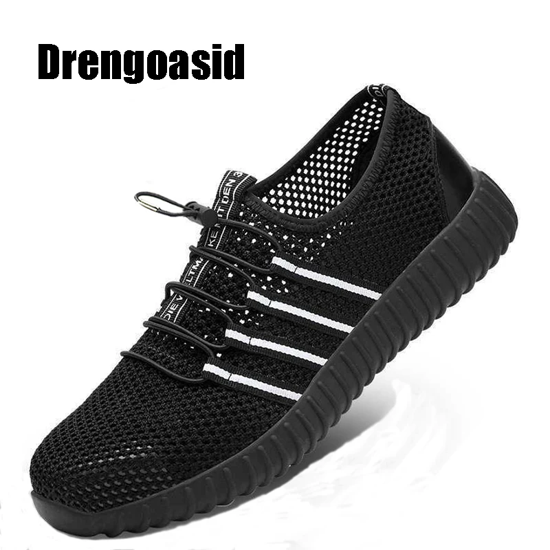 Новые мужские зимние повседневные ботинки Мужские дышащие сетчатые легкие