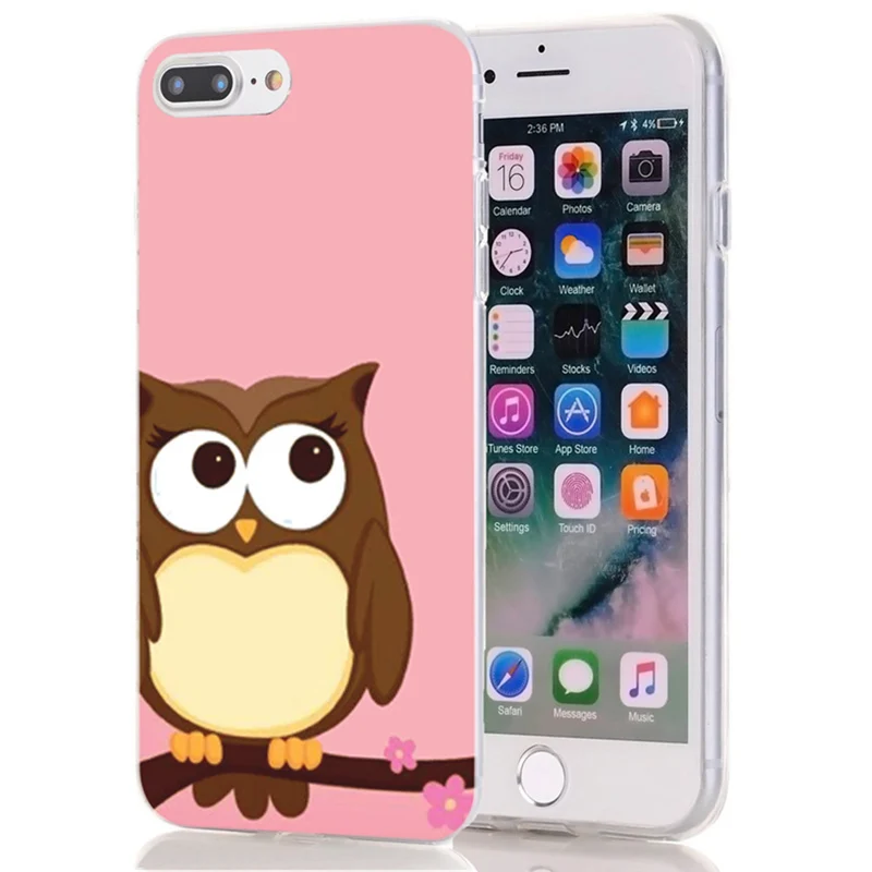Summer flowers Phone Case For iPhone 6 6S Plus 7 7Plus 8 8Plus X Clear Soft TPU Cover Cases B830 |