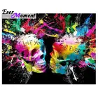 Алмазная живопись с черепом Ever материалом, украшение для дома, полноразмерная картина 5D сделай сам, алмазная вышивка крестиком, мозаика S2F1631