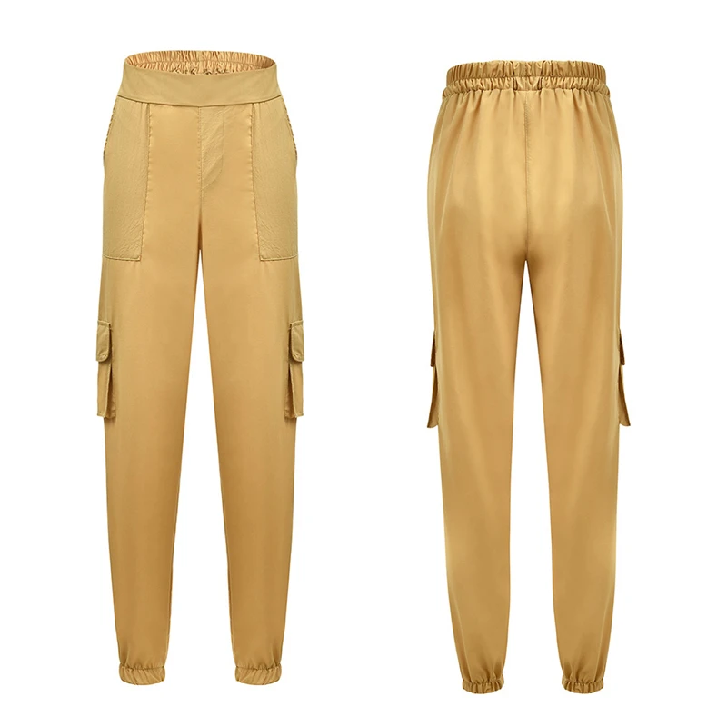Брюки карго Женские повседневные уличная одежда джоггеры Модные свободные штаны