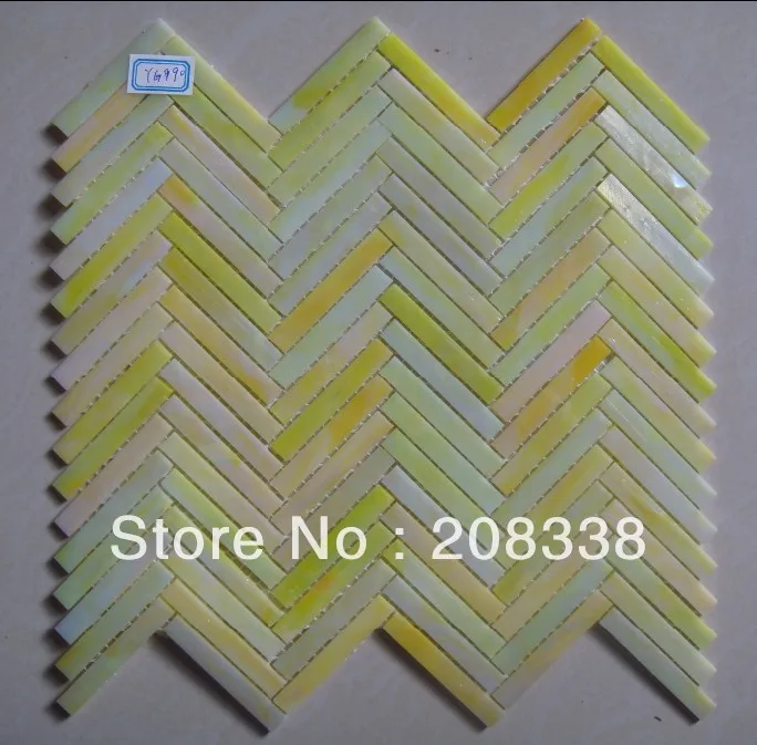 Розовое стекло мозаичная плитка Тиффани Ванная комната Кухня задний брызг стена