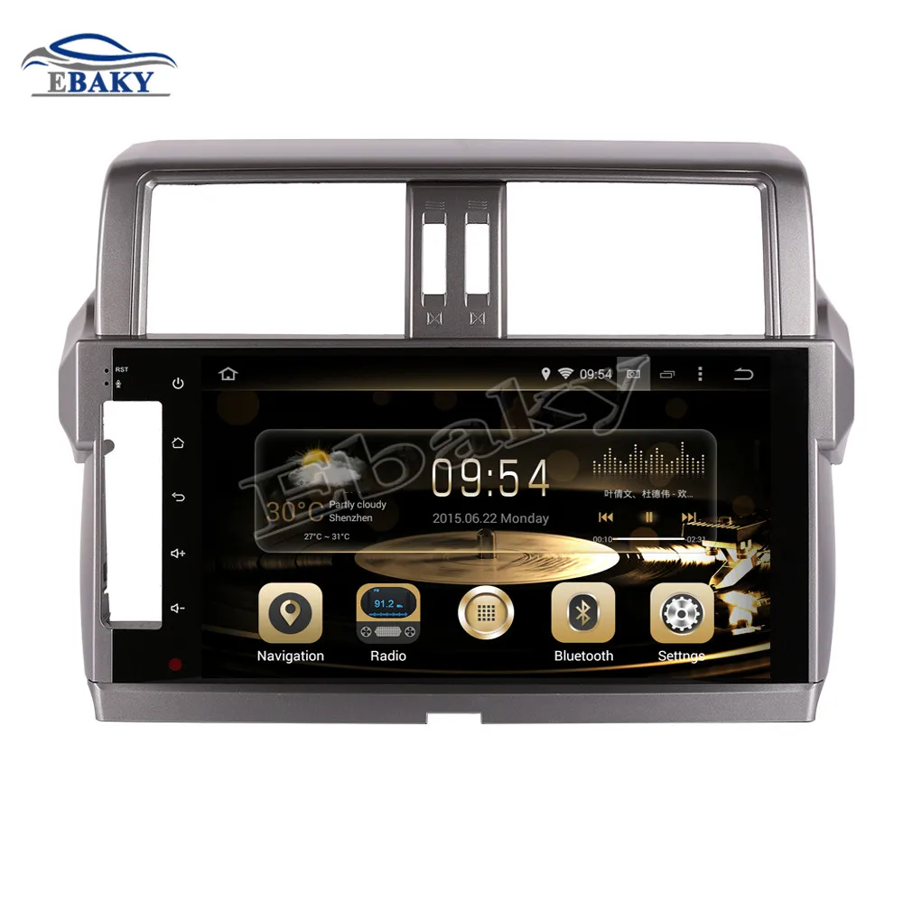 NaviTopia 10 1 дюймовым Octa Core 2 ГБ/4 ГБ Android 8 0/Android 7 Автомобильный DVD Радио для Toyota