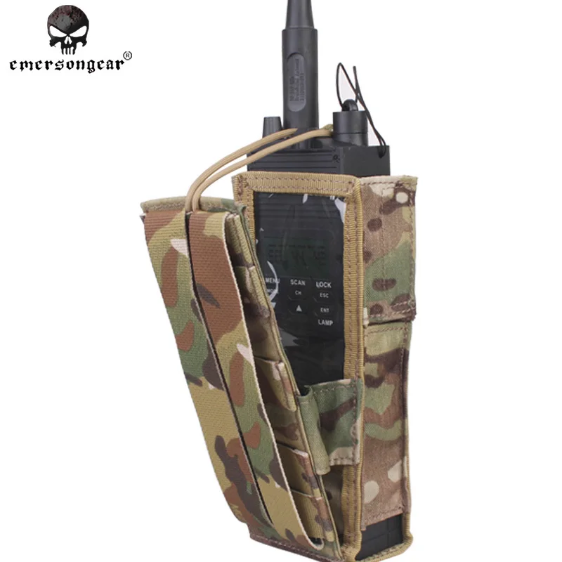 

Emersongear PRC148/152 Tactical Radio Pouch Hunting Airsoft Paintball Combat Gear Molle EM8350 Genuine Multicam AOR Khaki Coyote