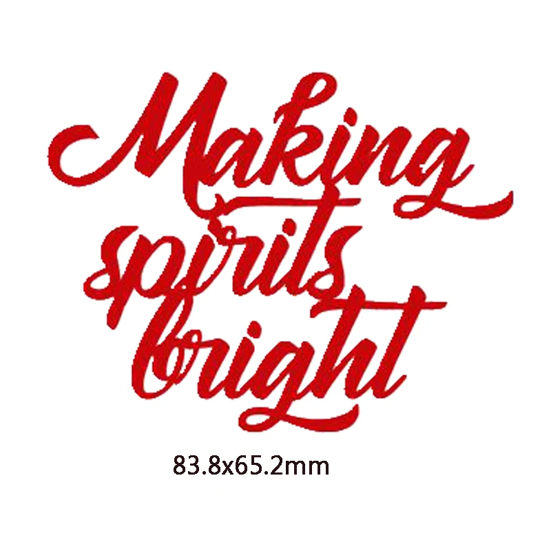 Смешанные Буквы металлические режущие штампы трафареты для DIY скрапбукинга