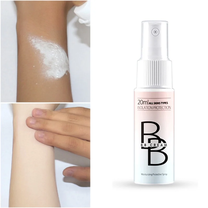 Отбеливающие BB Кремы спрей Lazy Cosmetics УВЛАЖНЯЮЩАЯ основа для Макияжа Лица