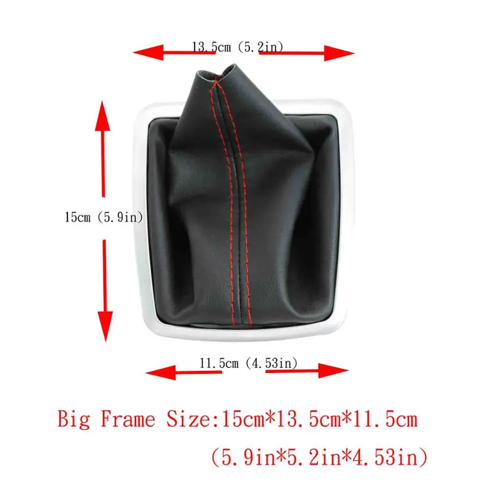 Серебристая черная ручка переключения передач 5 скоростей 6 ручная для Ford Focus 2 MK2 FL