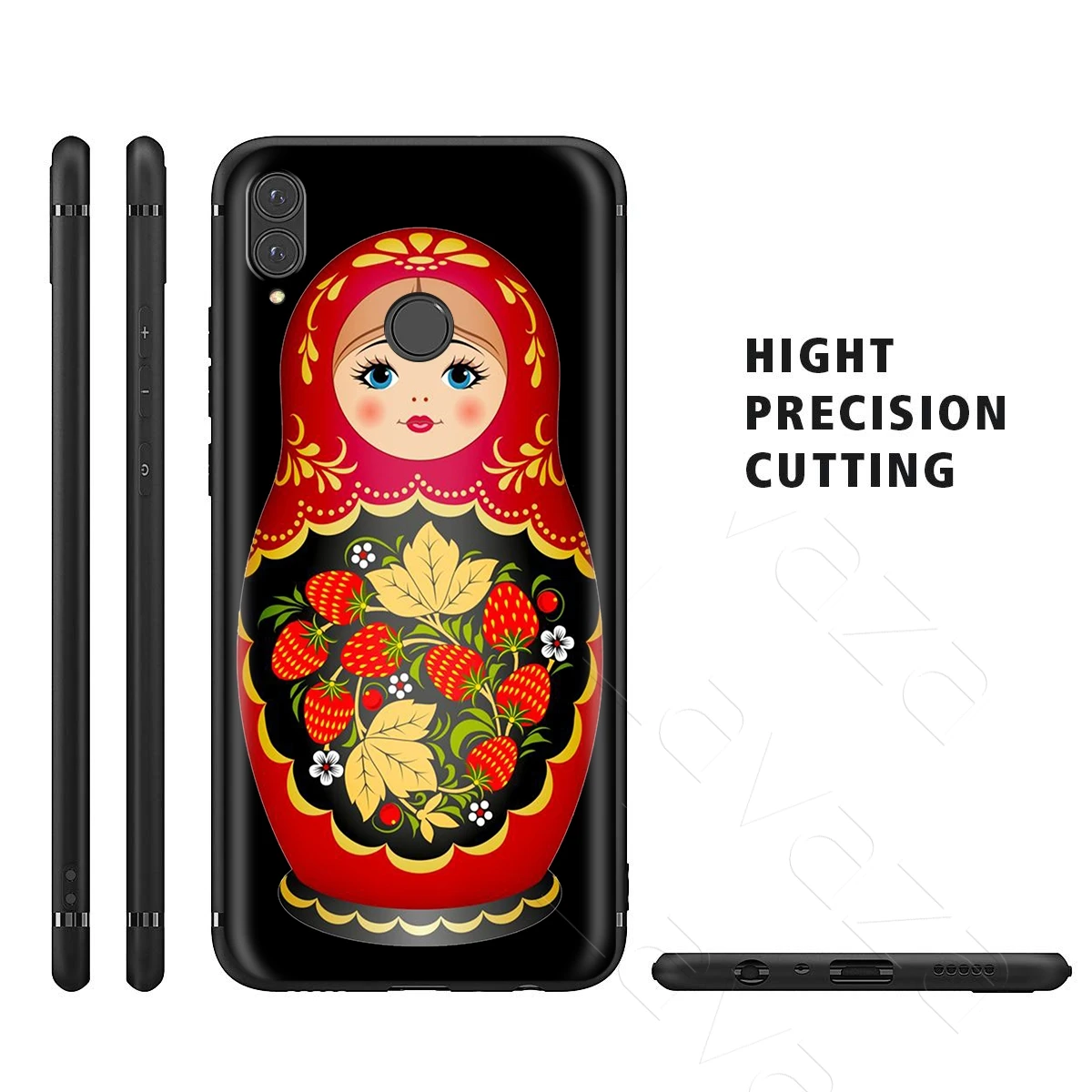 Lavaza Cute Russian Dolls Matryoshka Case for Huawei Mate Y7 Y9 P8 P9 P10 P20 P30 P40 Max Lite Pro P Smart Mini |