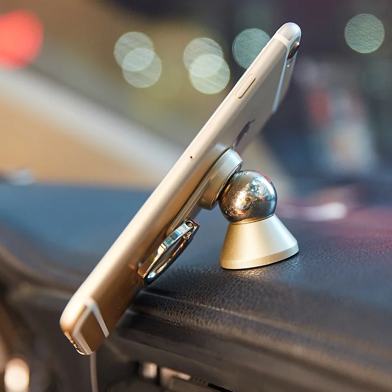 Магнитного стальной шарик универсальный кольцо кронштейн 360 градусов