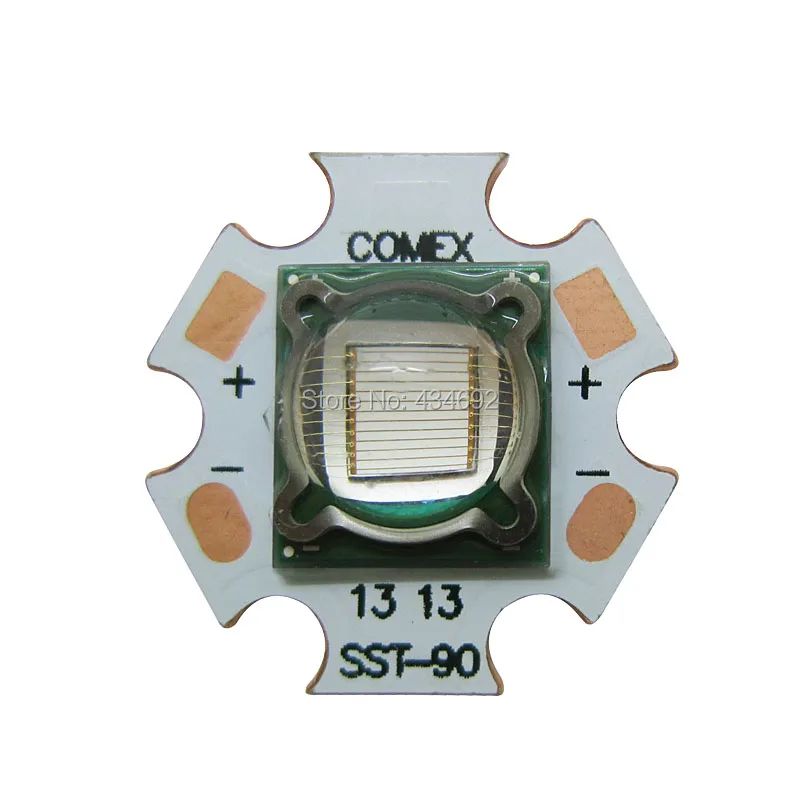 SST 90 SST90 холодный белый 6500 K 7000 синий 455NM высокая мощность светодиодные лампы свет 3