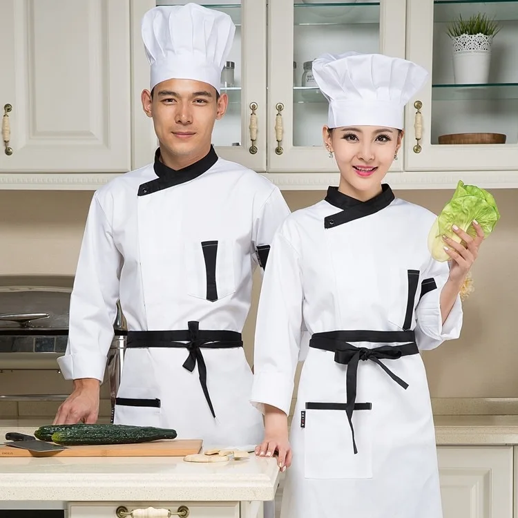 Новое поступление куртка шеф-повара одежда для кухни взрослых с длинными