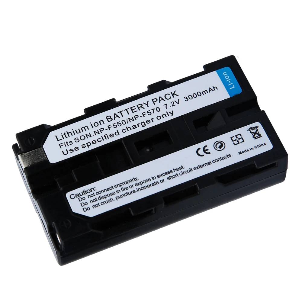 NP F550 USB зарядное устройство батарея F570 литий ионная аккумуляторная для камеры Sony