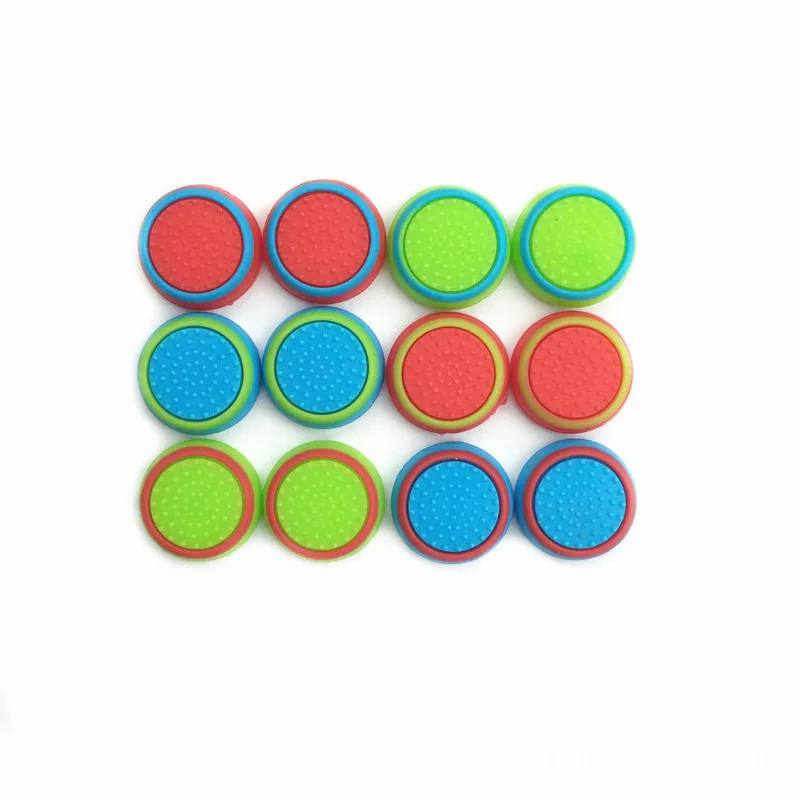 HAOBA 4 pcs/lot Non-slip Silicone Analog Joystick Thumbstick Thumb Stick Grip Caps Cases for PS3 PS4 Controller cases | Электроника