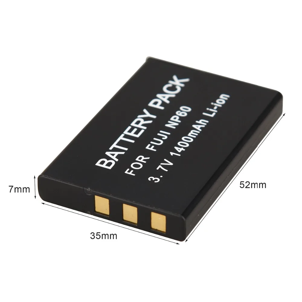 Аккумуляторная батарея для фотоаппарата 1400 мАч|camera battery|battery for cameranp-60 battery |
