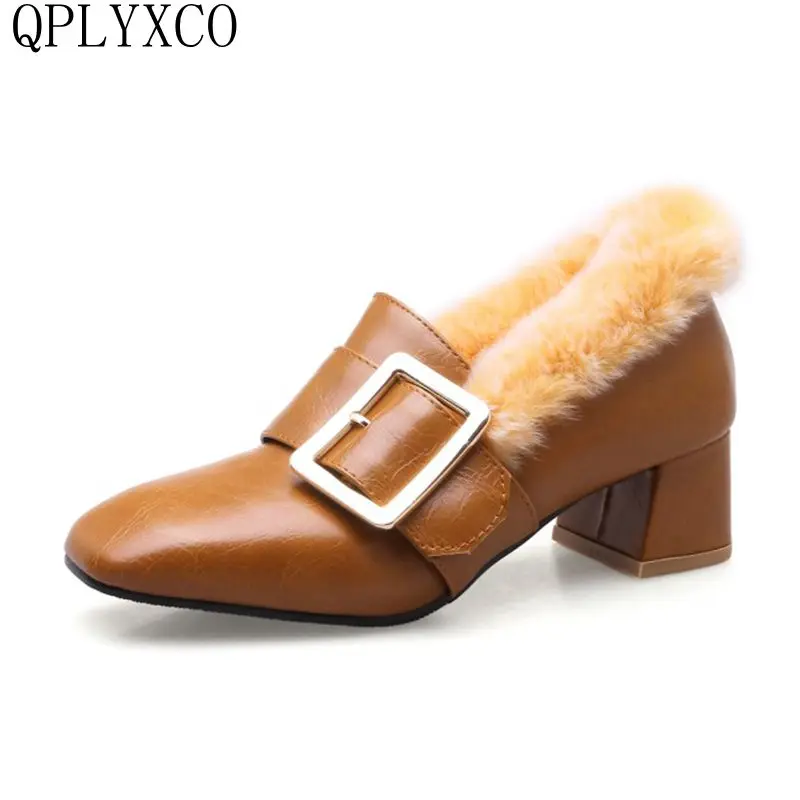 QPLYXCO/распродажа; Новинка; Модные женские теплые высокие сапоги для русской зимы; милые женские ботинки с круглым носком; 3 цвета; Botas; коллекция 1772 года; большие размеры 34-44