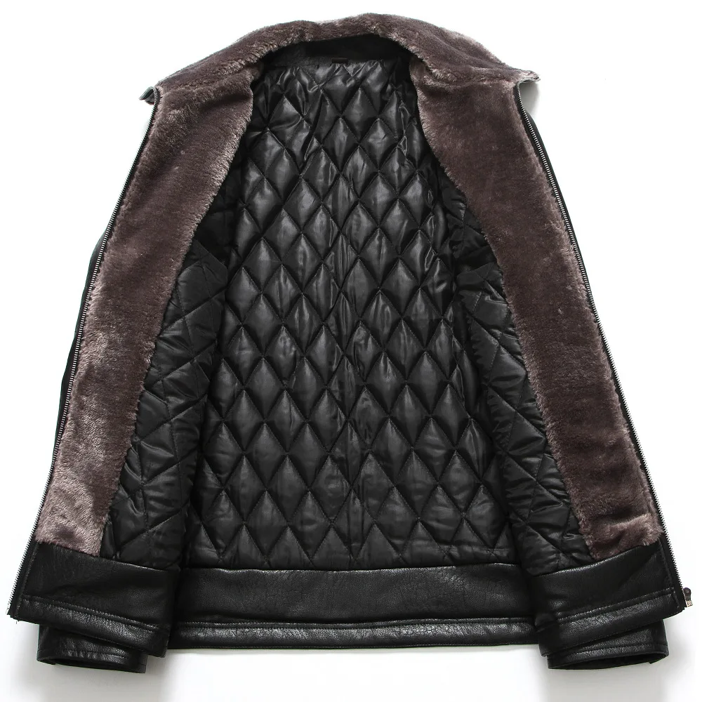 LONMMY 7XL 8XL мужская кожаная куртка из искусственной кожи motercycle замша PU плюс