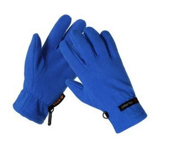 GA095 Light blue CUHAKCI, перчатки для езды на мотоцикле, зимние варежки, мужские теплые флисовые перчатки, ветрозащитные перчатки для альпинизма, Женские варежки - Цвет: GA095 Light blue