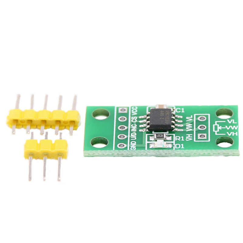 X9C103S цифровой модуль потенциометра DC3V 5V|digital potentiometer|module board |