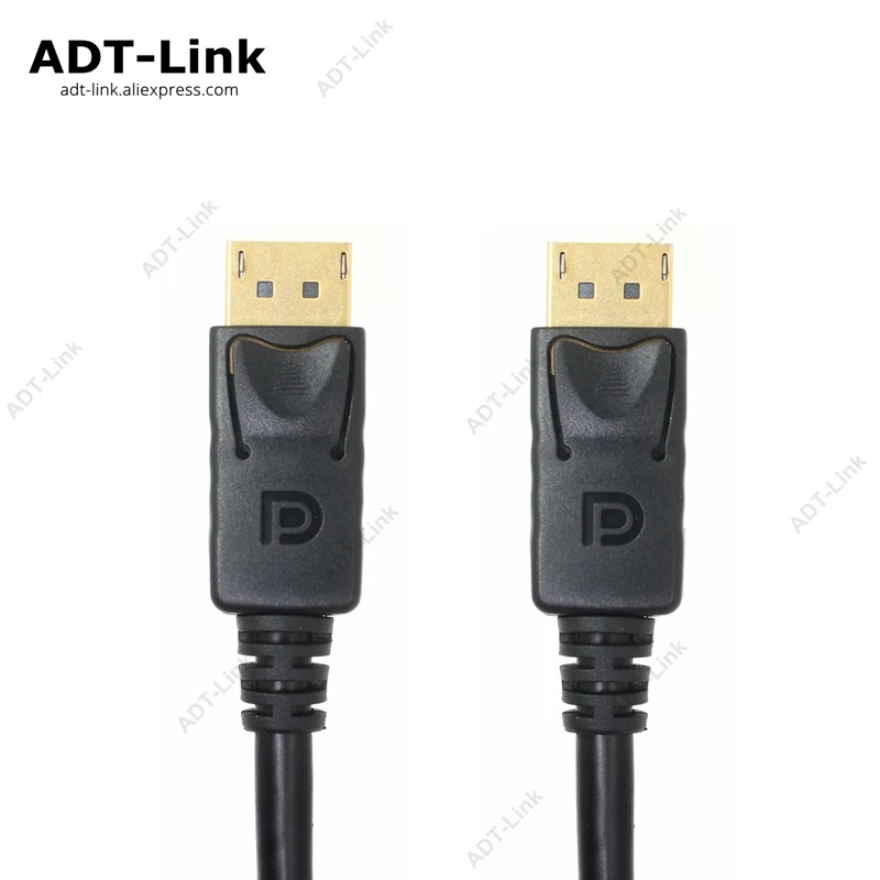 

Display Port Cable 10Ft, DisplayPort to Displayport Cable DP to DP 10' Cable 4K@60Hz] - Black,Gold Plated