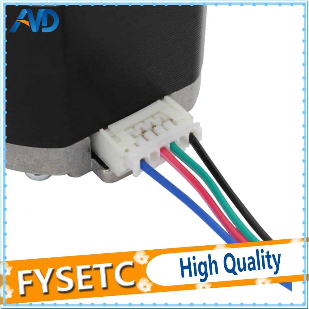 5pcs XH2.54 1 Meter Dupont Cable 4 pin Stepper Motor Wire Part Female to Black White Terminal Line 3D Printers Parts 800 | Компьютеры и