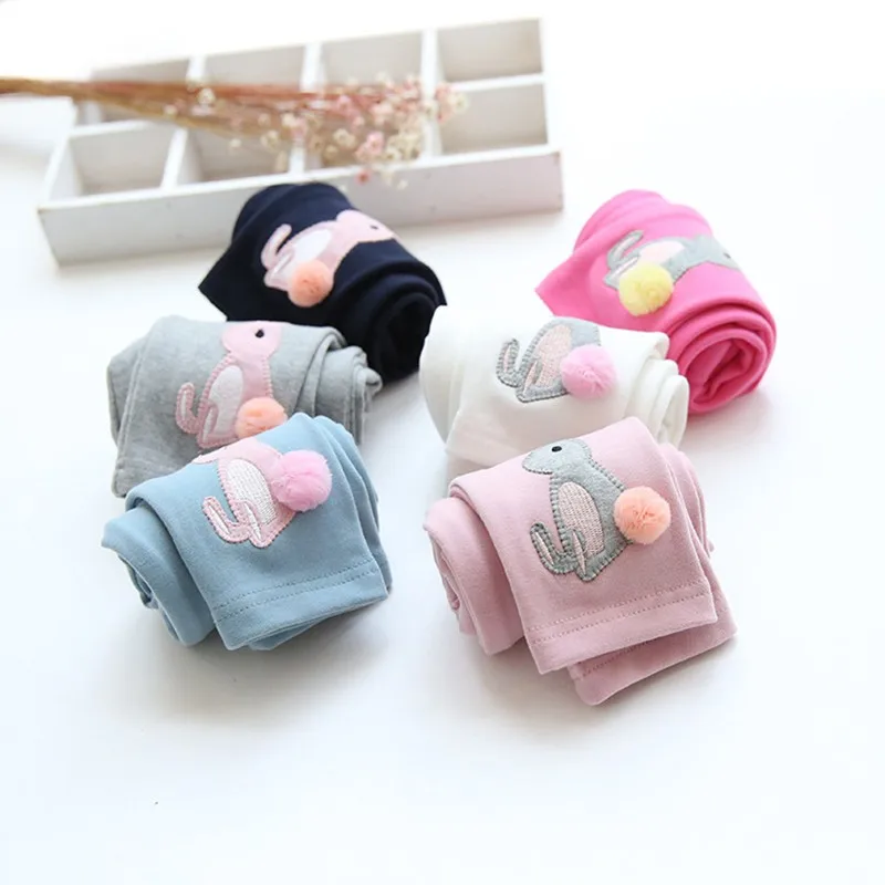 Модные зимние леггинсы для девочек теплые штаны детские 2 6 лет обтягивающие