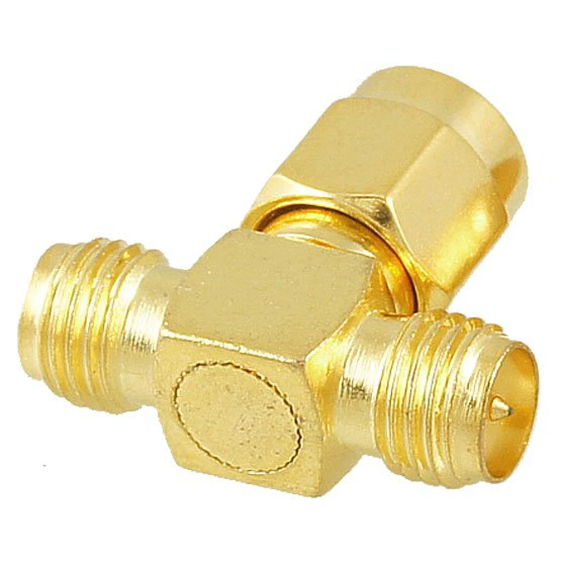 MYLB-2 шт. RP SMA Штекерный для двух Гнездовой тройной T РЧ адаптер Коннектор 3 way Splitter -