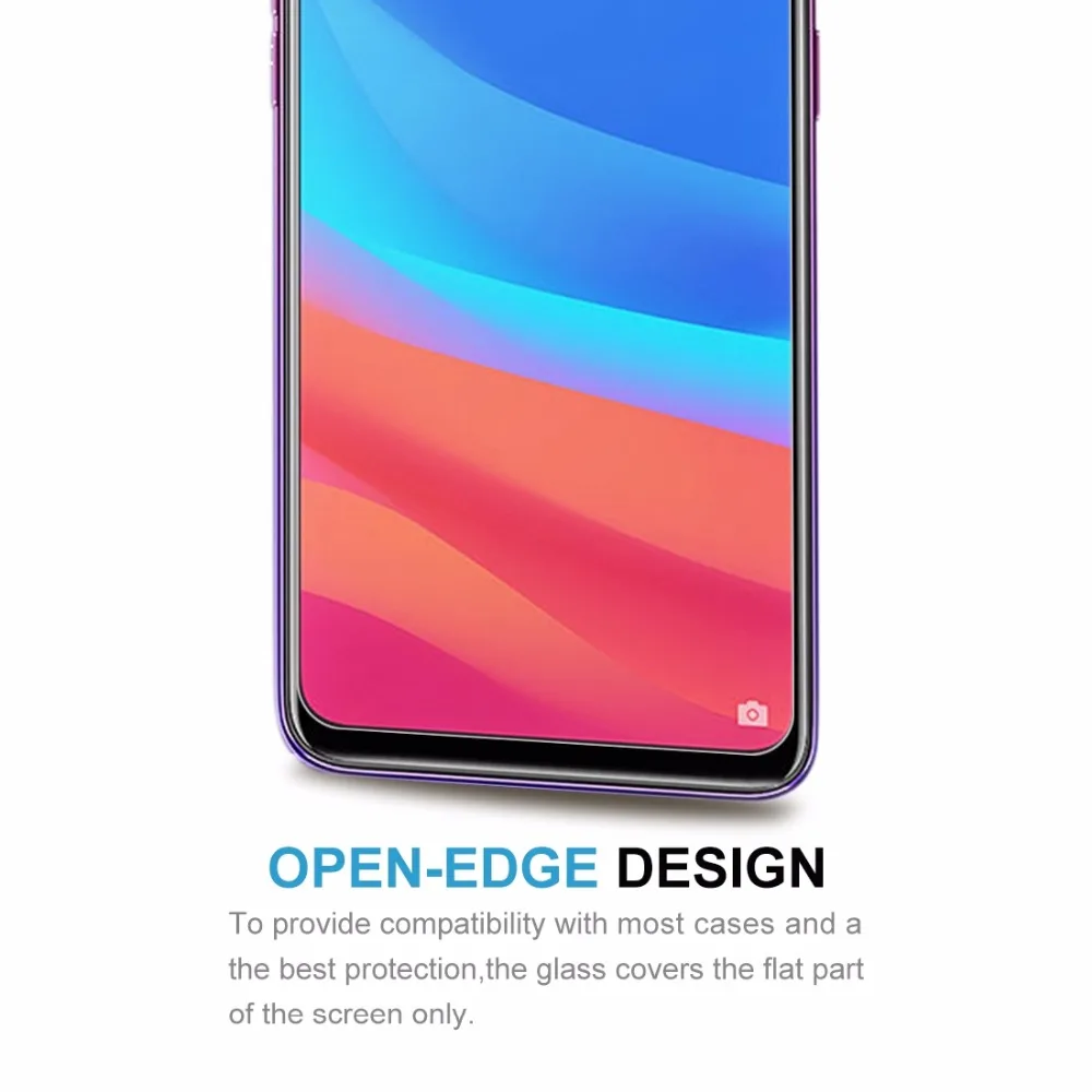 

100 PCS 9H 2.5D Tempered Glass Film for OPPO A7x / F9 (F9 Pro)