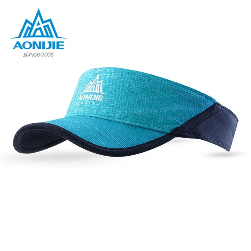 

AONIJIE Lightweight Sun Visor Cap Hat Sports Beach Golf Fishing Marathon with Adjustable Strap Anti UV Quick Dry For Unisex