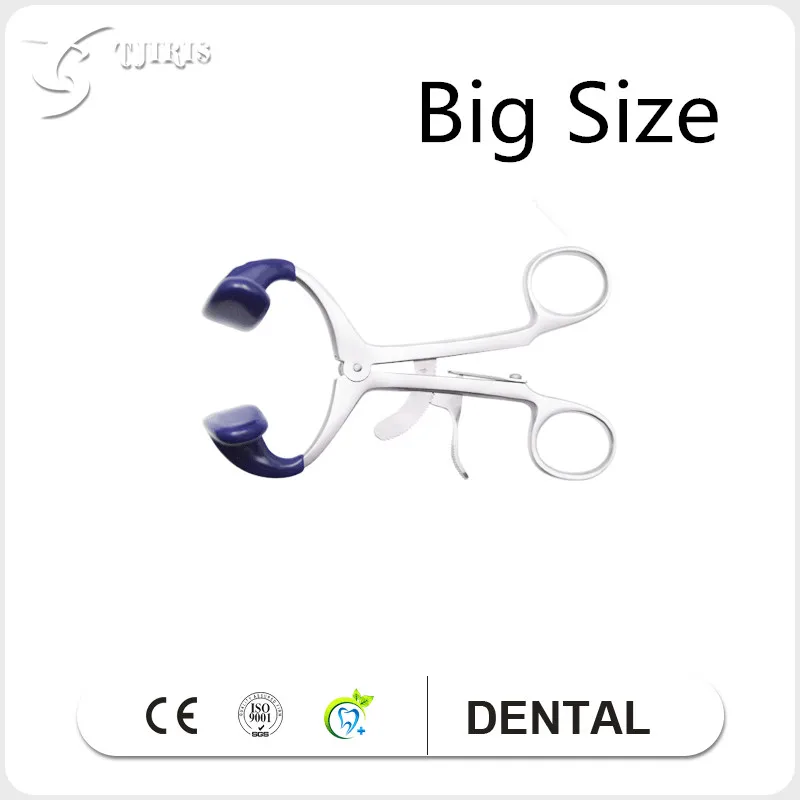 2 Pieces(Large size and Small size) Dental Lab Tools Mouth Gauge For Dental Lab