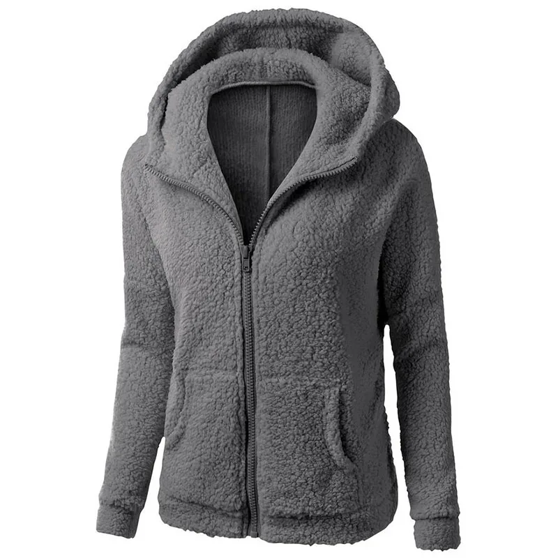 

Women Winter Warm Hooded Hoodies Lady Long Sleeve Casual Coat Sweatshirt Outwear