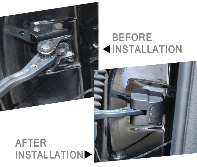 8 шт./компл. Автомобильная отделка дверного замка крышка контрольный рычаг двери