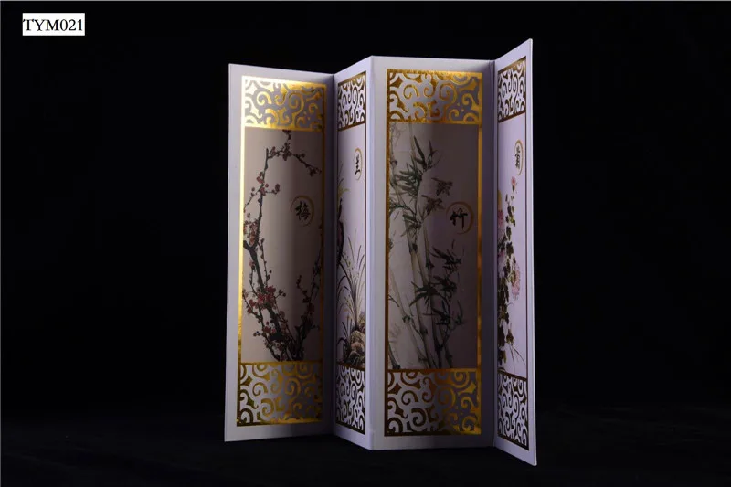 

1/6 Scale Action Figure Scenes Accessory Chinese Modern Screen Model For 12" Female Action Figure doll Accessories