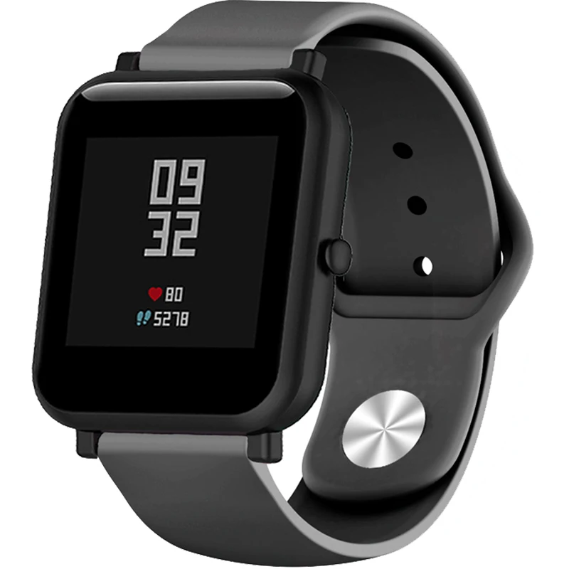 Оригинальный силиконовый ремешок для Xiaomi Huami Amazfit Bip BIT Lite Молодежные умные часы