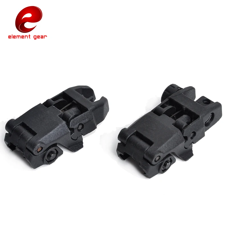 2 шт./лот тактический складной передний/задний Флип вверх резервный BUIS Sight