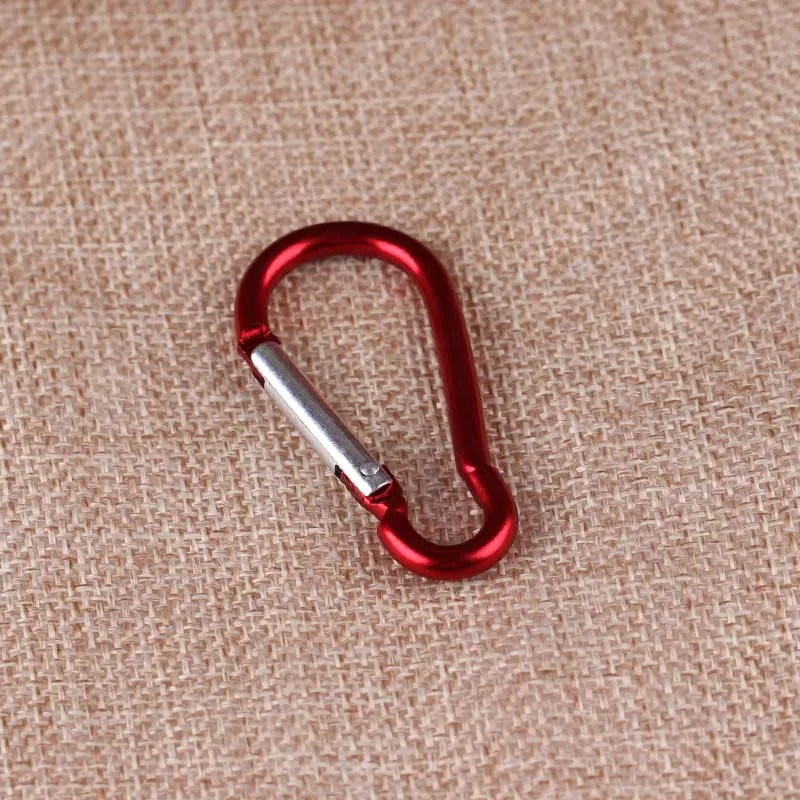 Diy брелок из сплава D-типа Многофункциональная безопасная Пряжка быстрая висящий