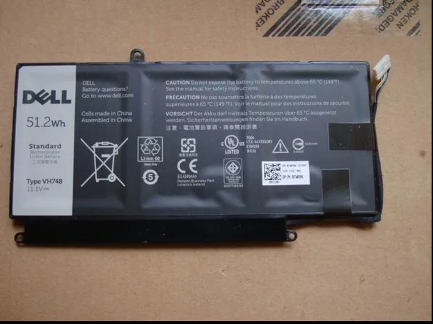 Новый оригинальный аккумулятор для Dell Inspiron 14 5439 Vostro 5460 5460dD 5460R 5470 5470D 5560 5480 5480D VH748 11
