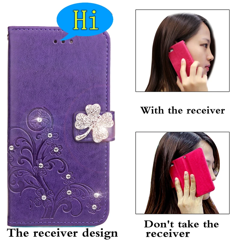 Для Capa LG X Cam Чехол Флип кожаный бумажник + силикон для чехол тиснением моды K580
