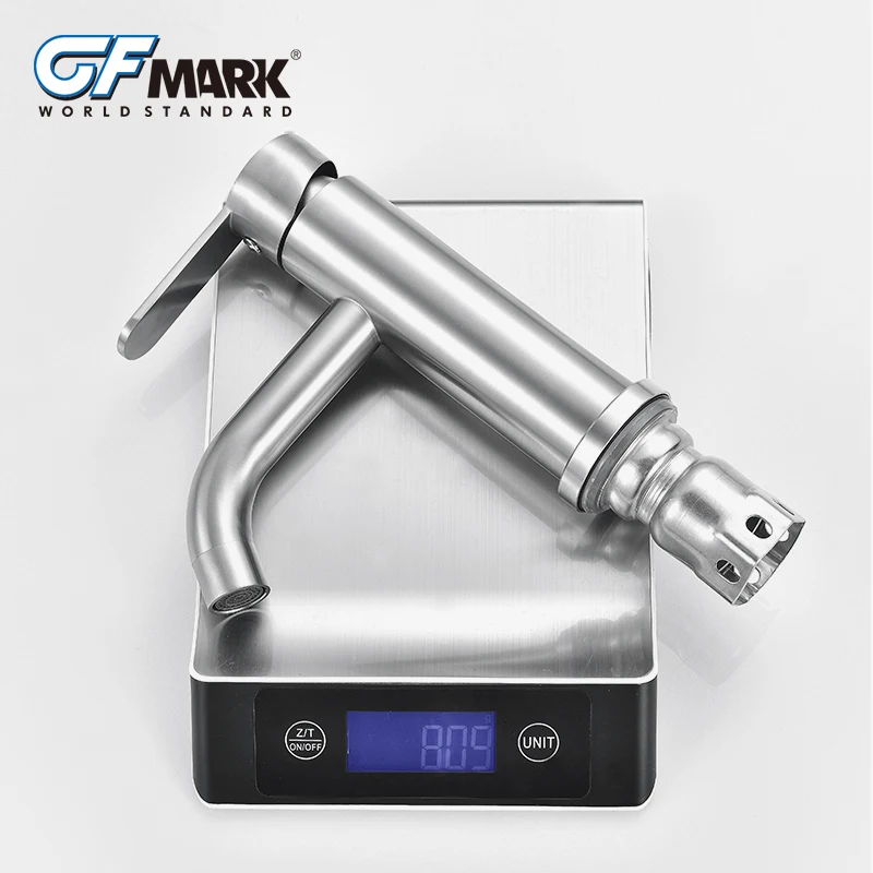 GFmark Матовый кран краны из нержавеющей стали современный модный смеситель для