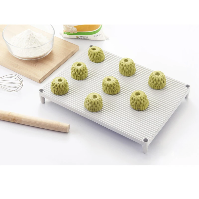 

Kitchen Storage Tray Multifunctional No-Stick Dumpling Buns Pastry Holder Rack Dinnerware Drain Pallet Kitchen Gadgets cuisine