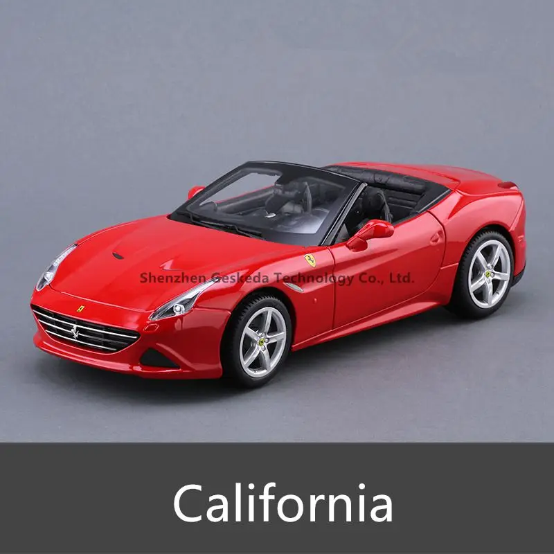 7 Bburago 1:18 Ferrari F50 производитель автомобилей авторизованный имитационный сплав модель автомобиля ремесла украшение Коллекция игрушек инструменты - Цвет: 7