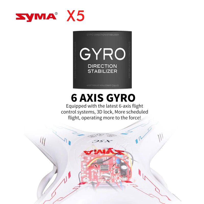 SYMA X5 Дроны с 6 осевой гироскоп Quadcopter из камеры как вариант Дрон profissional RC Helicopte