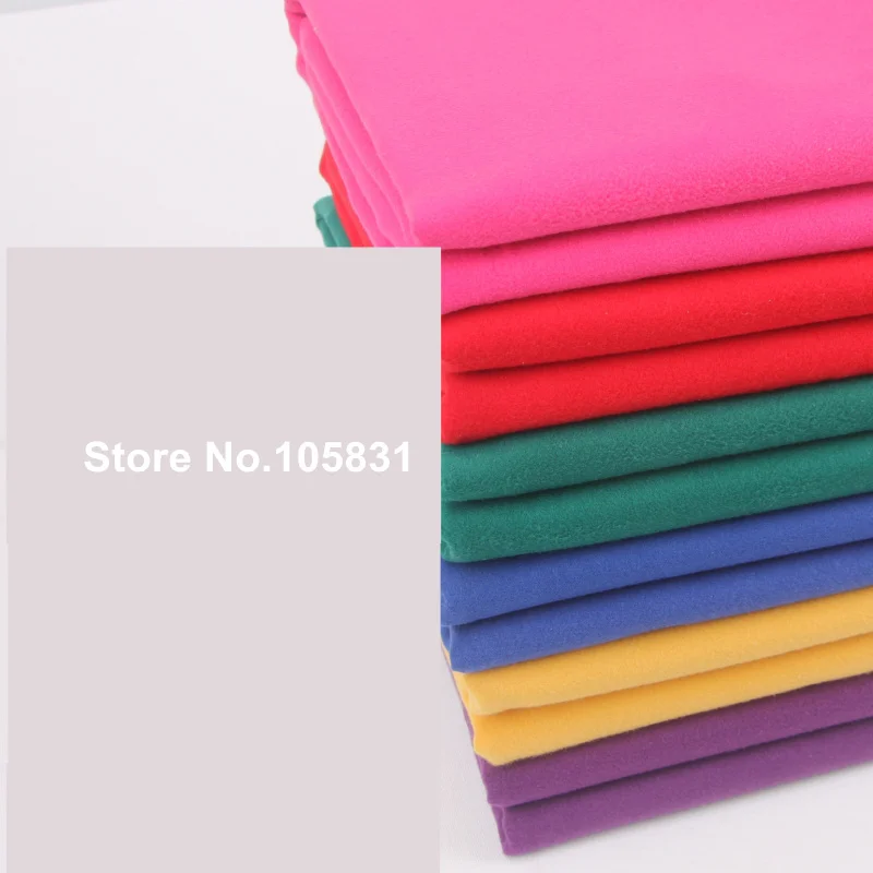 Thick Pure Color Wool Blend Fabric Two-Sided Cashmere Fabrics by the Meter 59'' wide for Garments diy Winter Coat Dress Suits | Дом и