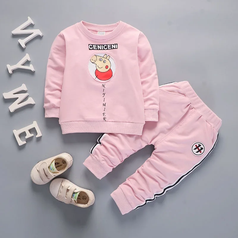 Для мальчиков детская одежда 2018 для девочек свитер 100% хлопок мультфильм