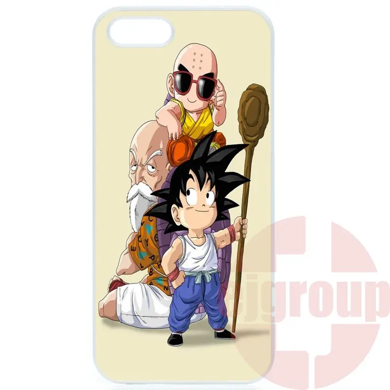 Dragon Ball Гоку Футляр Для Apple iPhone 4 4S 5 5C SE 6 S 7 Плюс 4.7 5.5 iPod Touch |