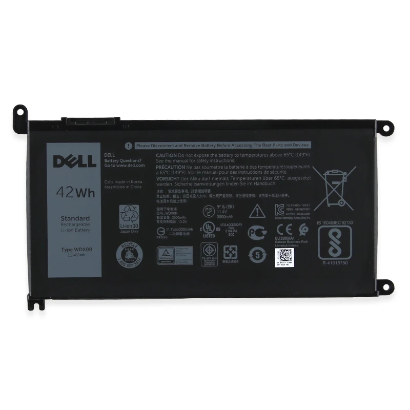 Оригинальный аккумулятор dell для ноутбука Inspiron 14 7000 5567 7560 7472 7460 d1525s 7368 7378 5565 latitude 3488