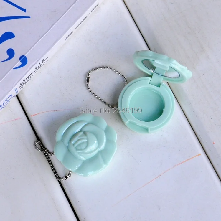 50 шт./лот коробочка под бальзам для губ в виде Розы контейнер самостоятельной