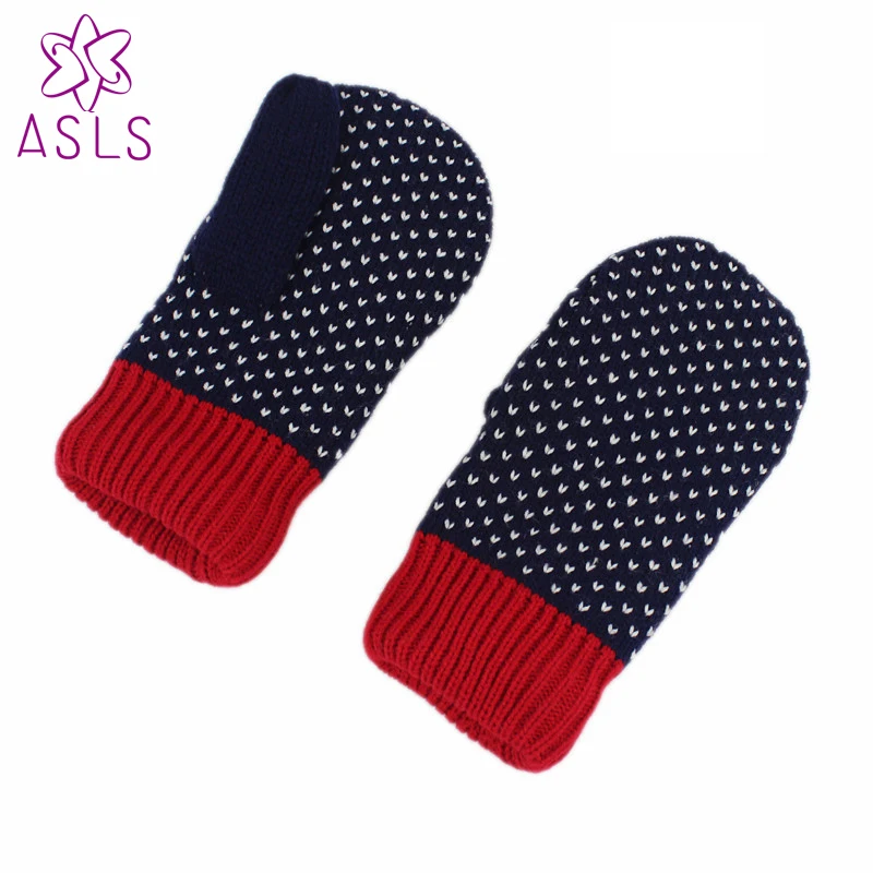 

2017 New Fashion high quality kids children Knit Hat Scarf Gloves 3 pcs winter set for girls boys snowflake pattern style
