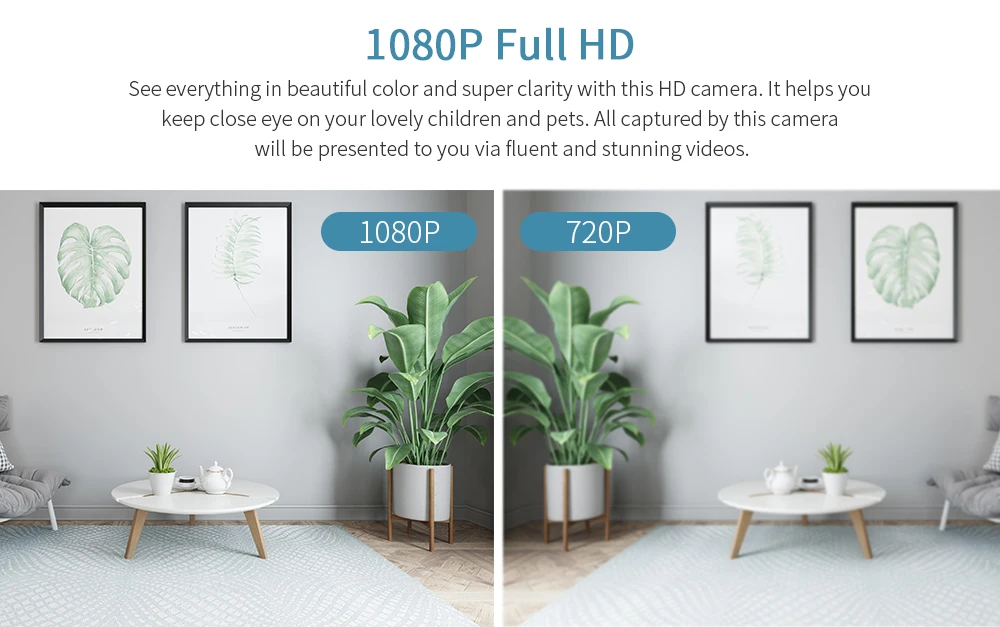 INQMEGA 1080P облачная ip-камера с автоматическим отслеживанием, камера наблюдения для домашней безопасности, беспроводная WiFi сетевая CCTV камера, детский монитор