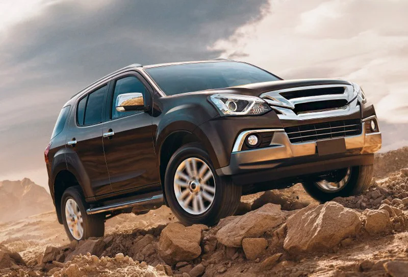 Чехлы на голову из углеродного волокна для ISUZU mux 2017 2019 ABS фары автомобильные